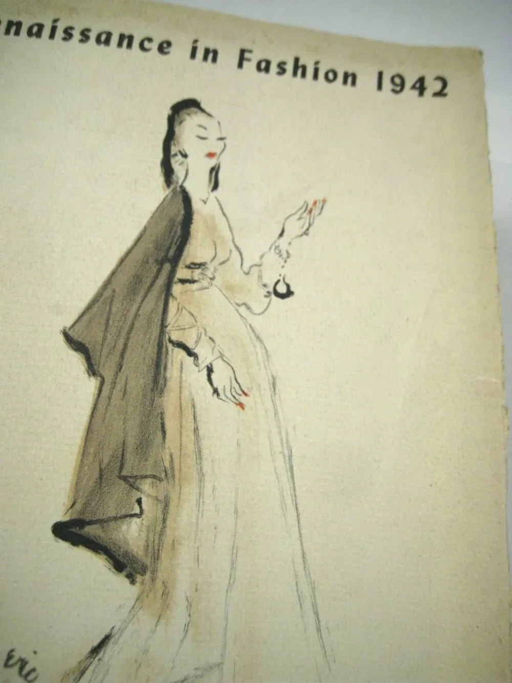 Renaissance In Fashion 1942 Program Metropolitan Museum Of Art Vintage
